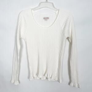 Y2K Vintage Knox Rose Top Womens Medium Preppy Clueless Academia Capsule Stretch